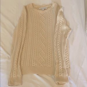 Goodthreads Men’s Cotton Cable Stitch Sweater